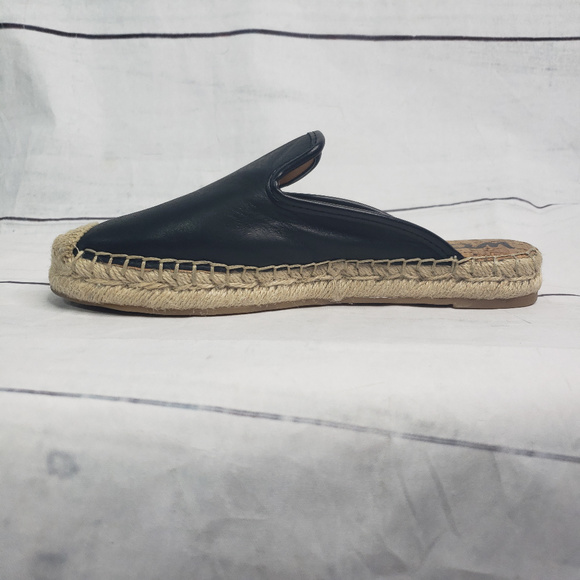 Sam Edelman Kerry black leather mule 6 - Picture 2 of 8